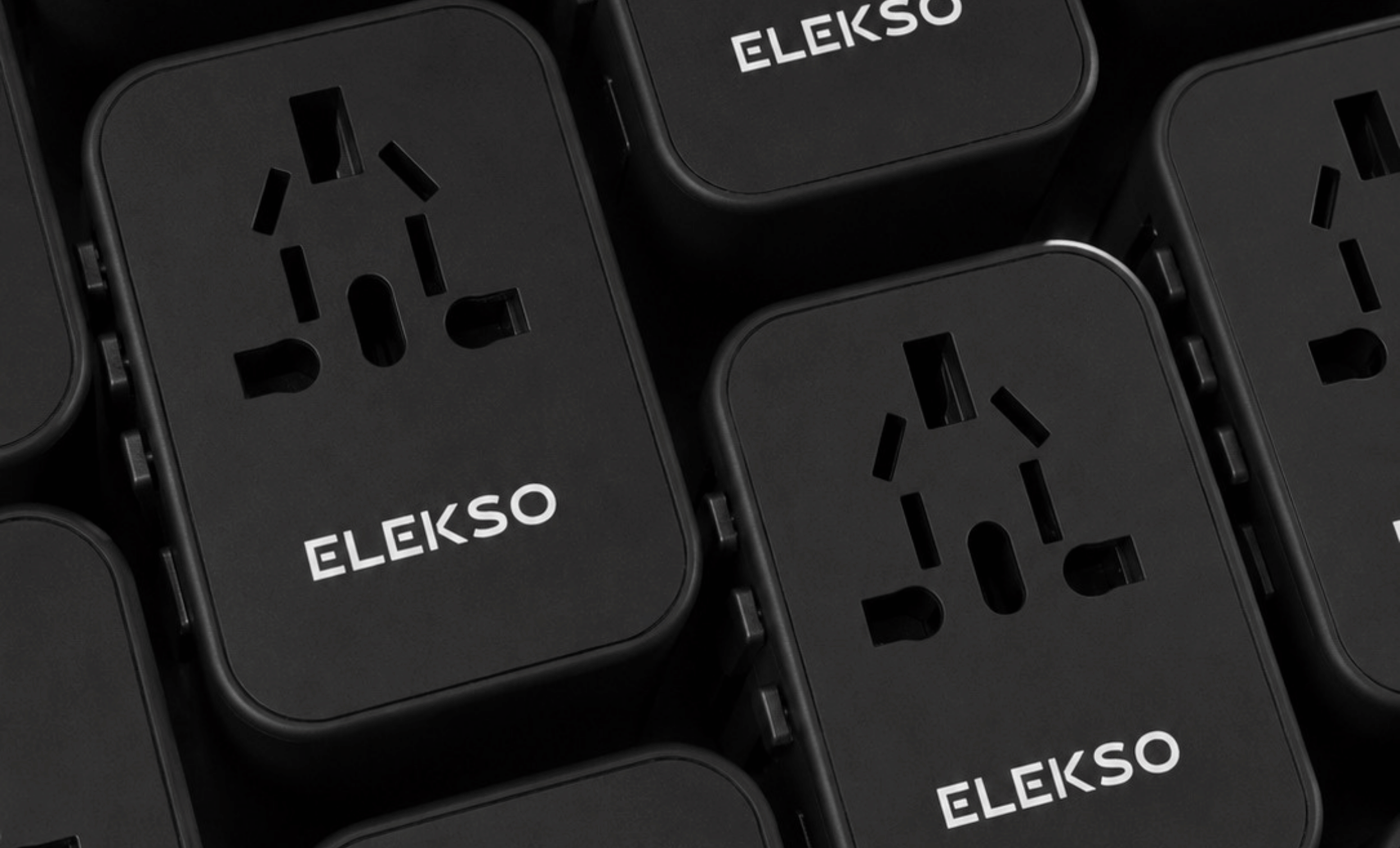 Elekso® 2A3C Fast-Charge Wereldstekker